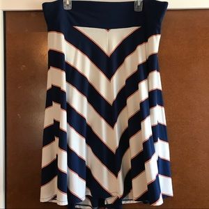 Chevron Skirt